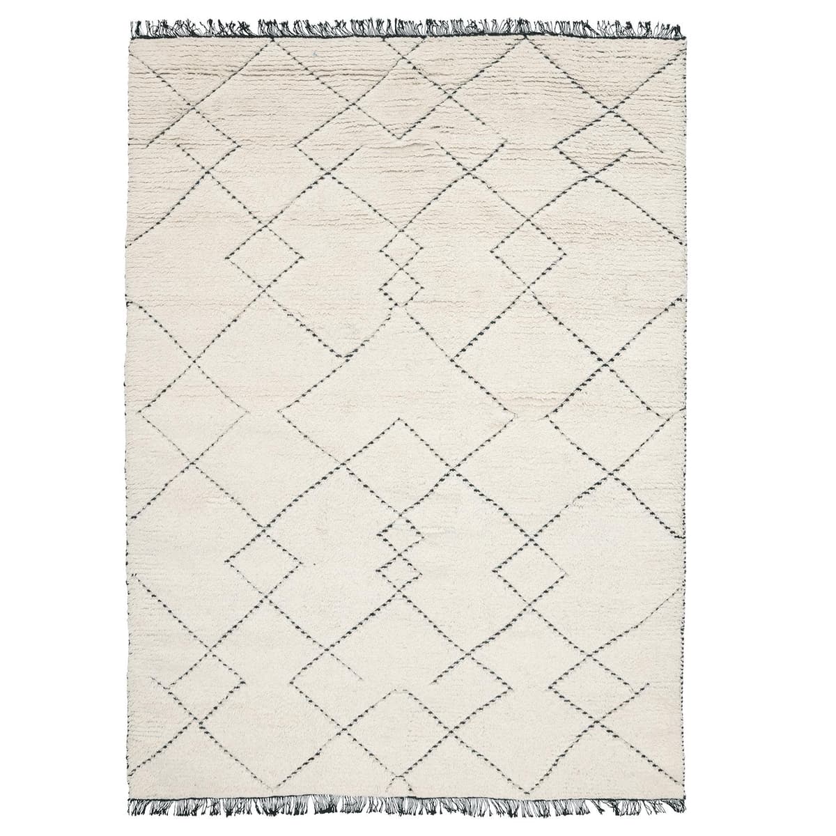 Linie Design Torun Vloerkleed 140x200 Black