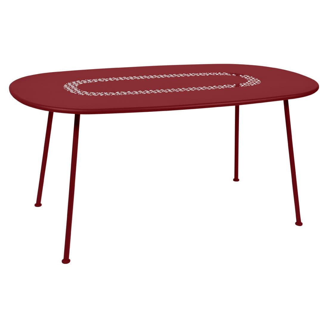 Fermob Lorette Tuintafel 160x90 Chili