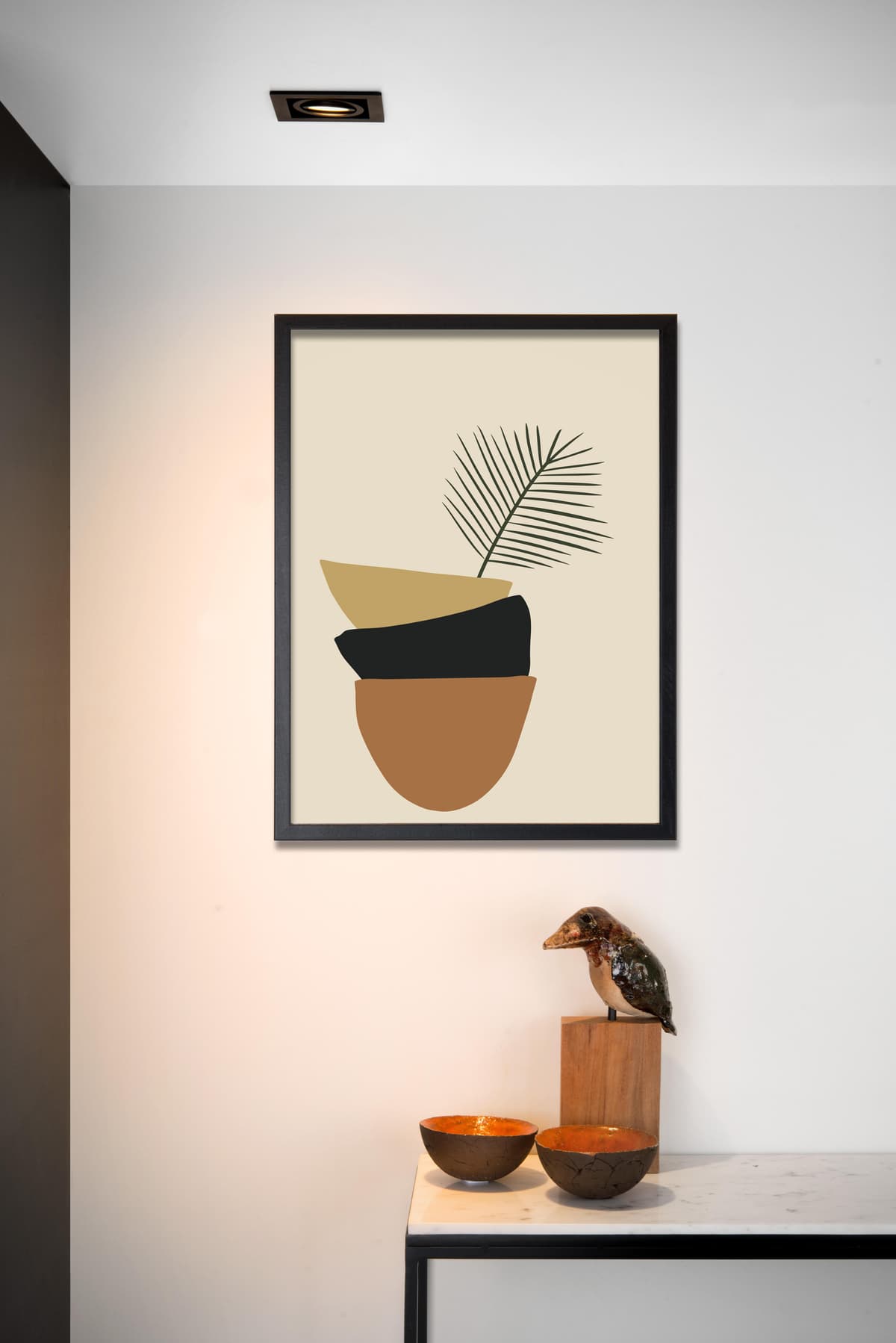 Lucide Chimney 1 Spot Inbouw Zwart thumbnail 2