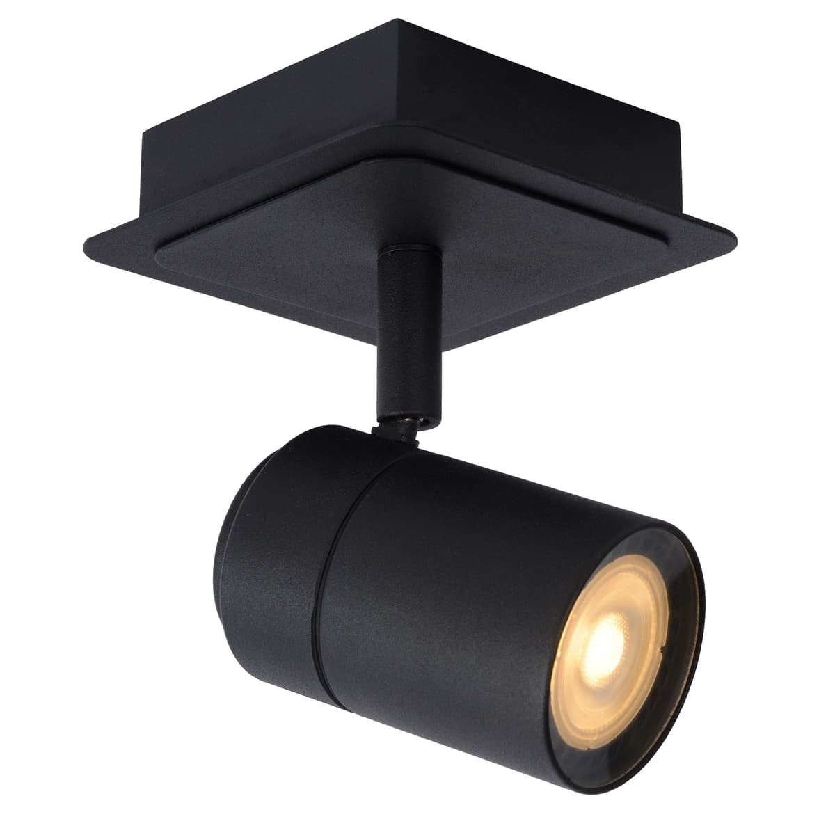 Lucide Lennert 1 Spot LED Badkamer IP44 Zwart
