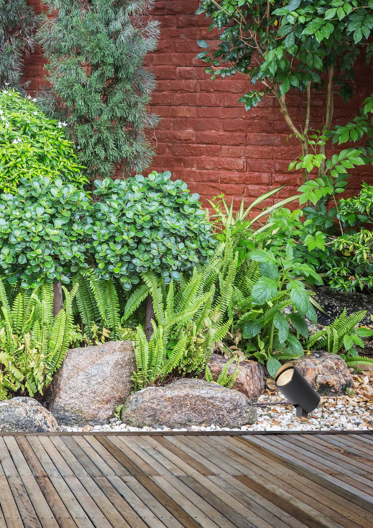 Lucide Manal Spot Met Grondvoet LED Buiten IP65 Zwart thumbnail 2