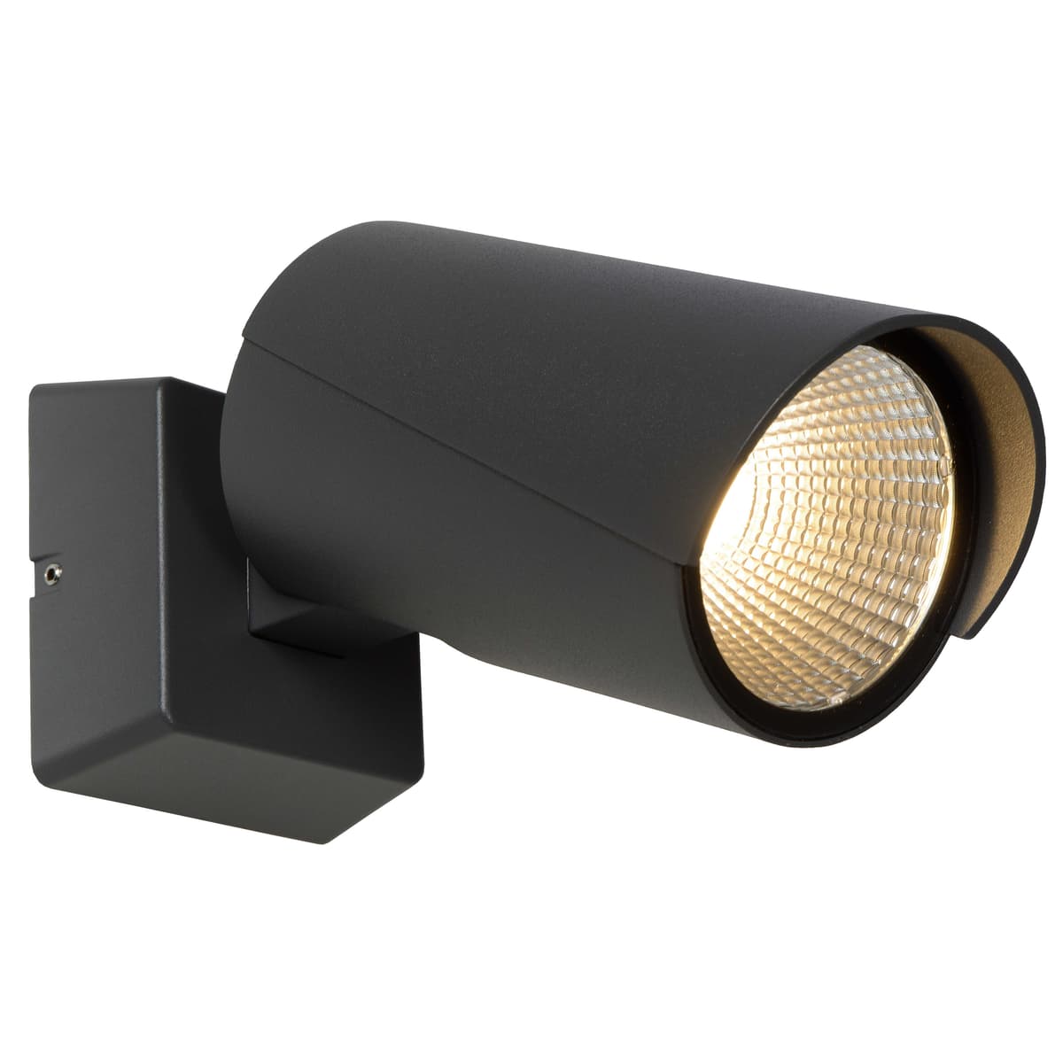 Lucide Manal Wandlamp LED Buiten IP65 Zwart