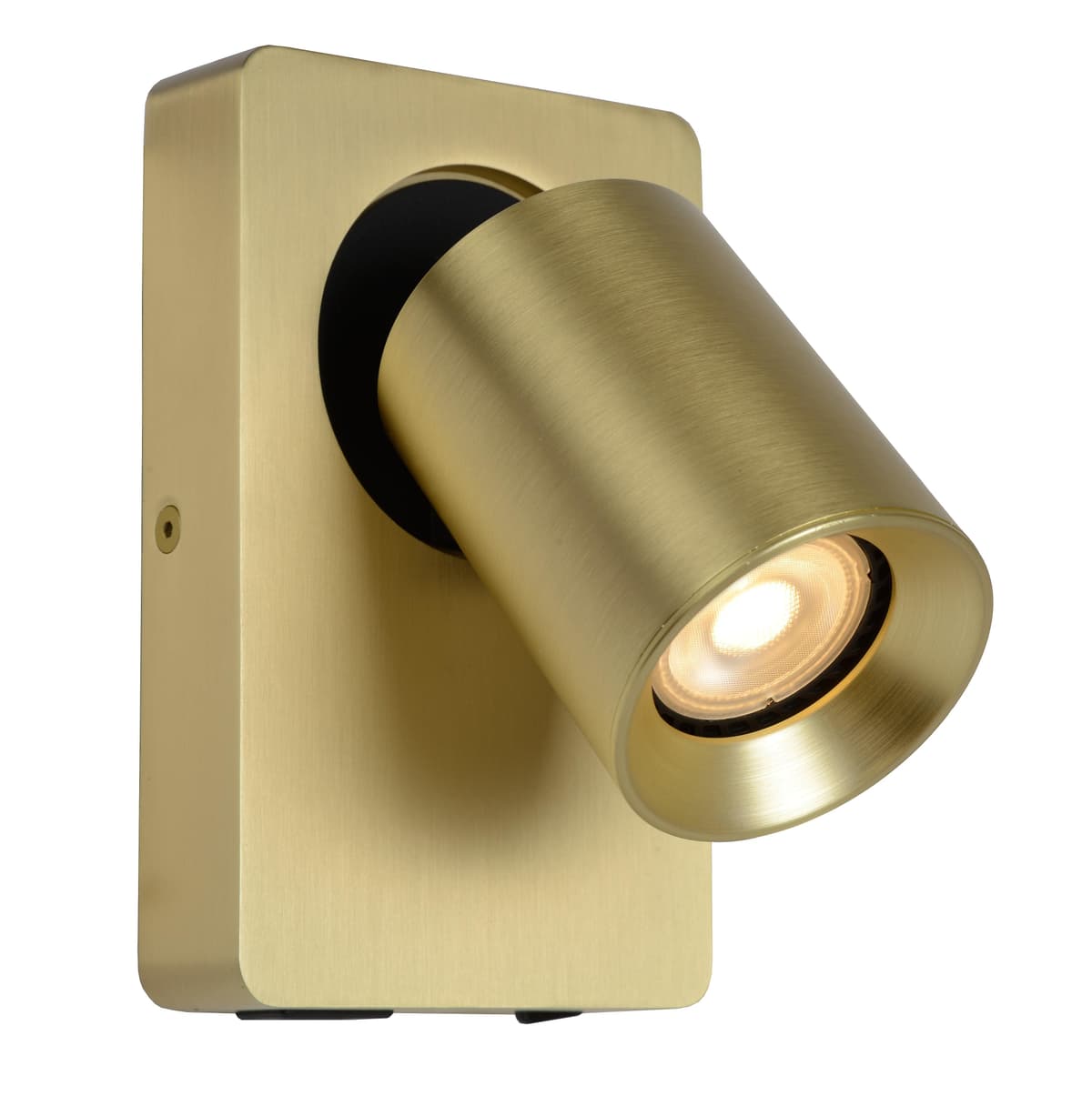 Lucide Nigel 1 Wandlamp LED Messing