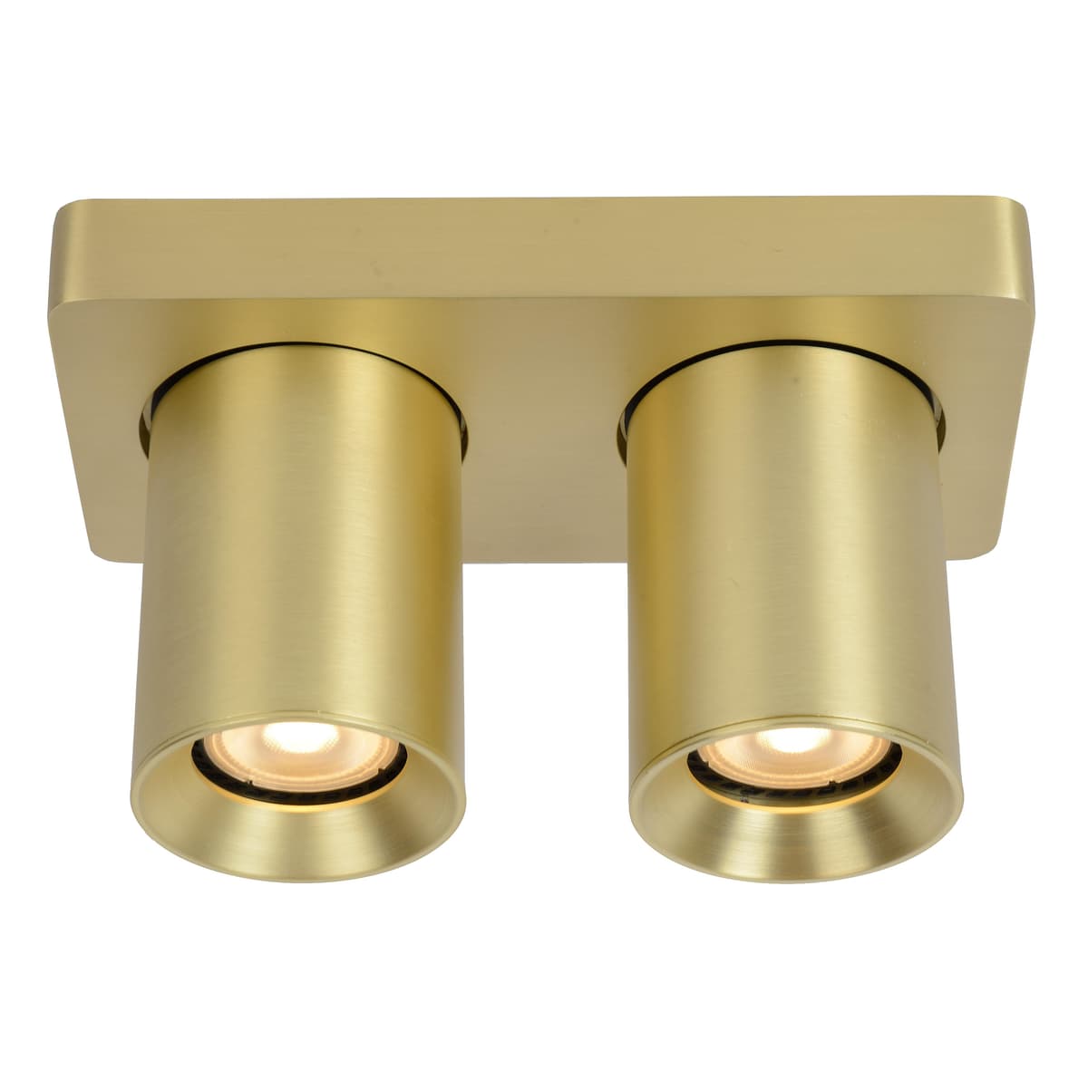 Lucide Nigel 2 Spot LED Messing