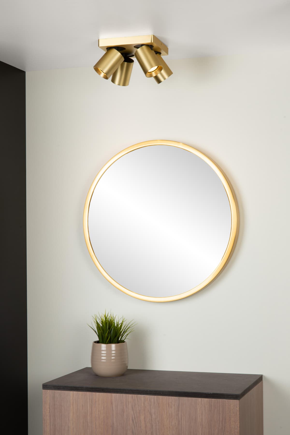 Lucide Nigel 4 Spot LED Zwart thumbnail 3