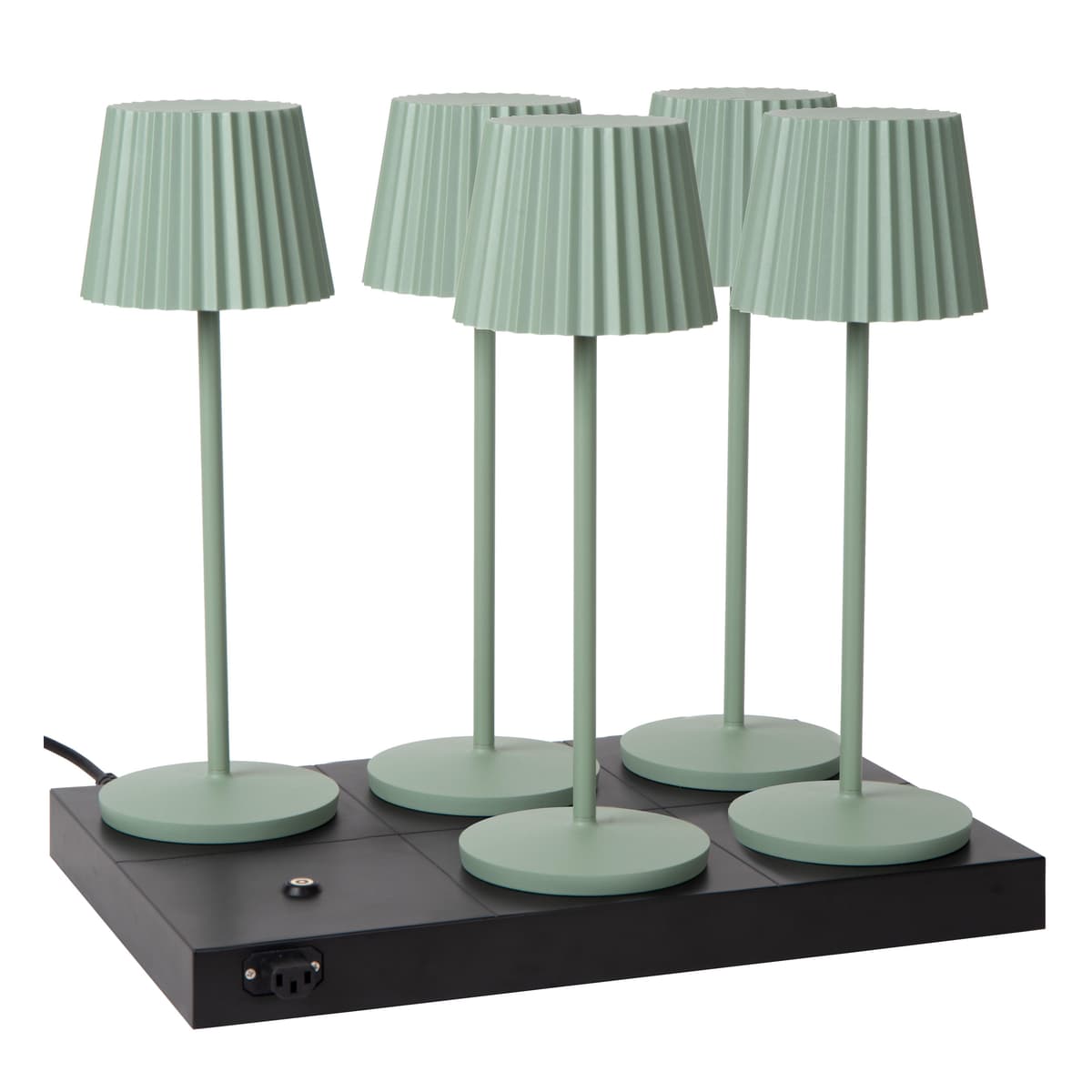 Lucide The Dock 6 Draadloze Oplader Zwart thumbnail 2