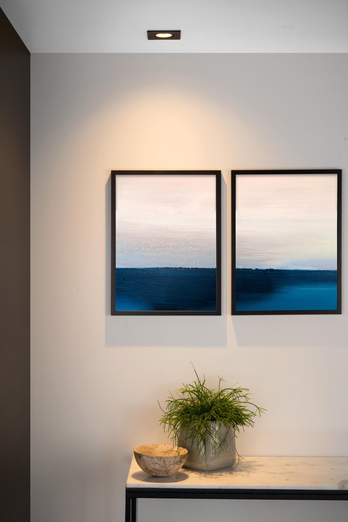 Lucide Tube 1 Spot Inbouw Vierkant Wit thumbnail 3