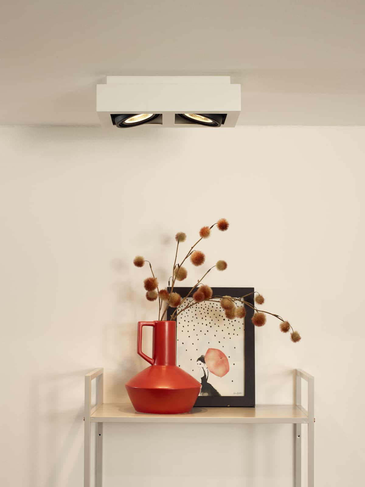 Lucide Zefix 2 Spot LED Dim To Warm Zwart thumbnail 2