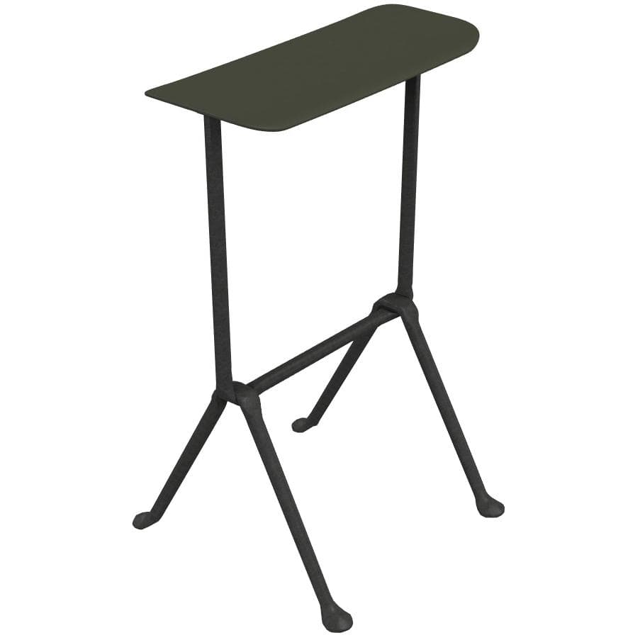 Magis Officina Barkruk H65 Polypropylene Antraciet/donkergroen