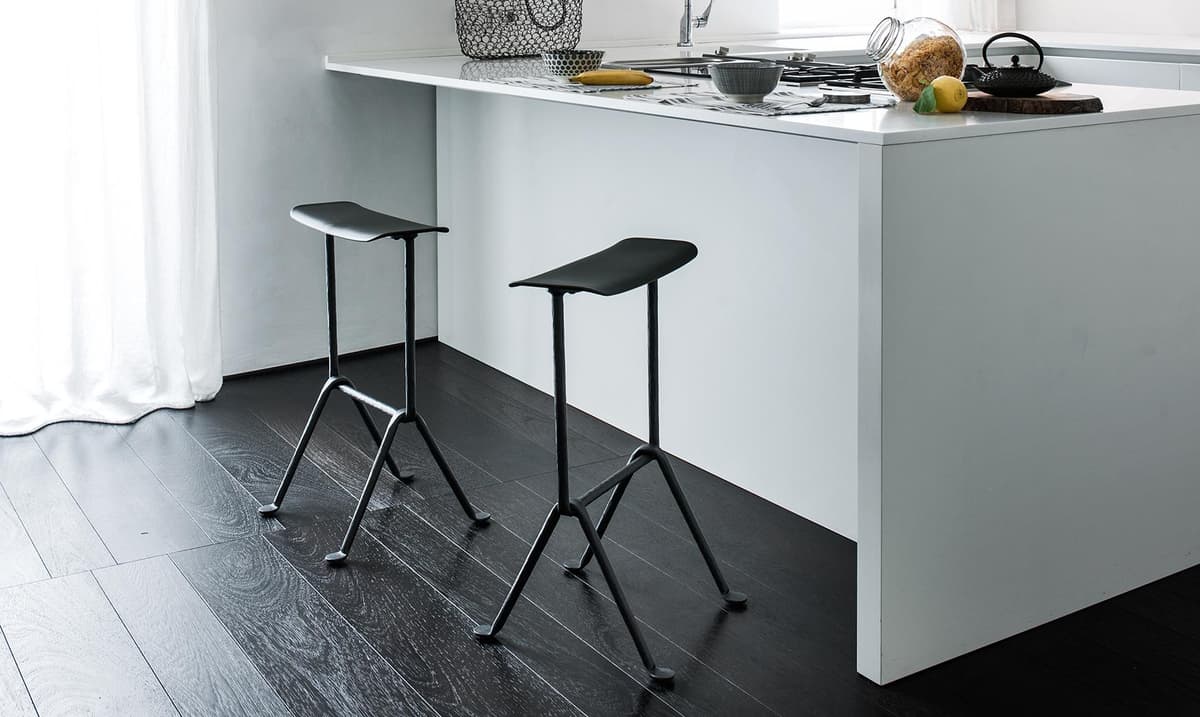 Magis Officina Barkruk H75 Antraciet/zwart thumbnail 2