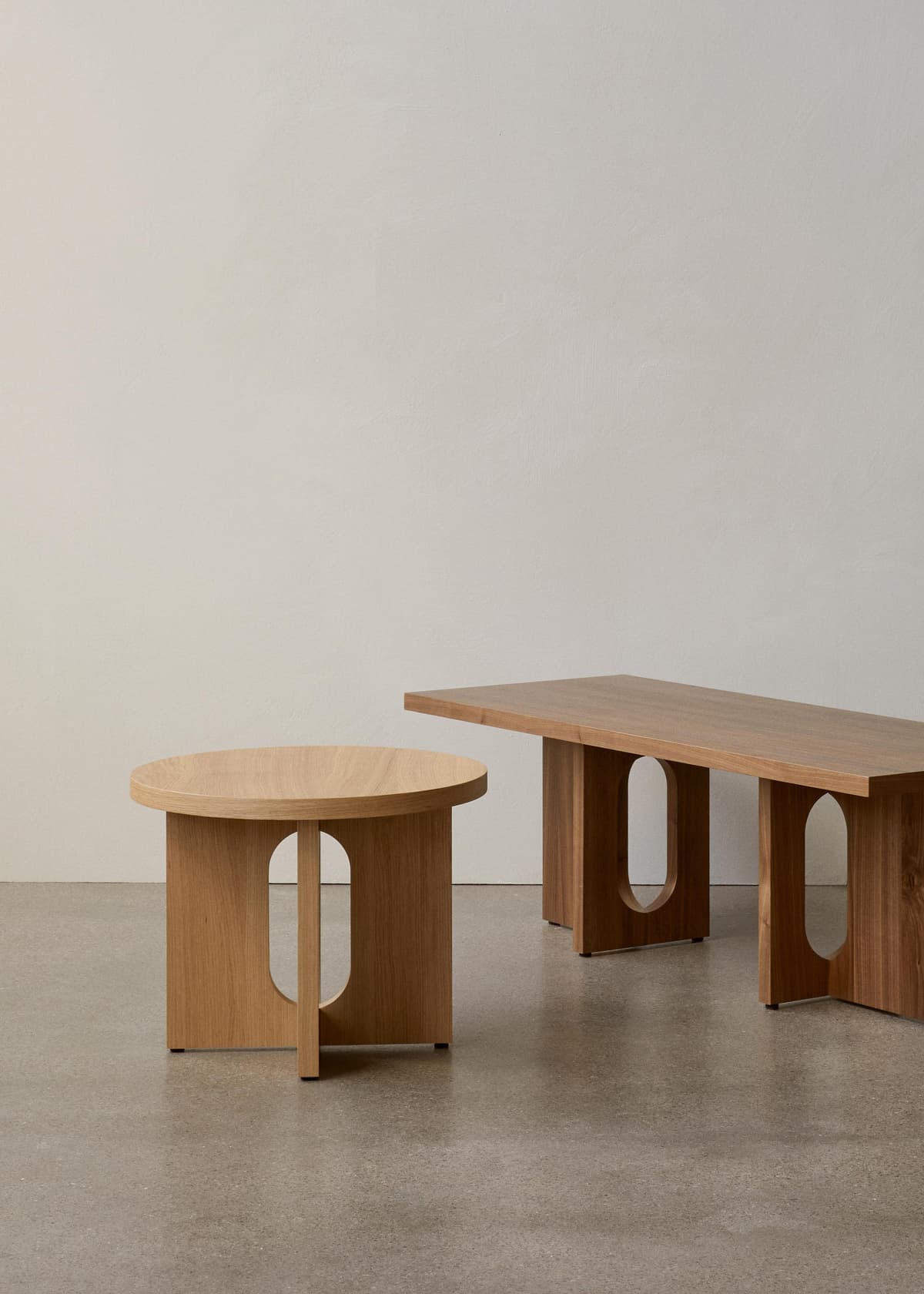 Audo Copenhagen Androgyne BijzettafelØ50 Naturel Eiken thumbnail 2