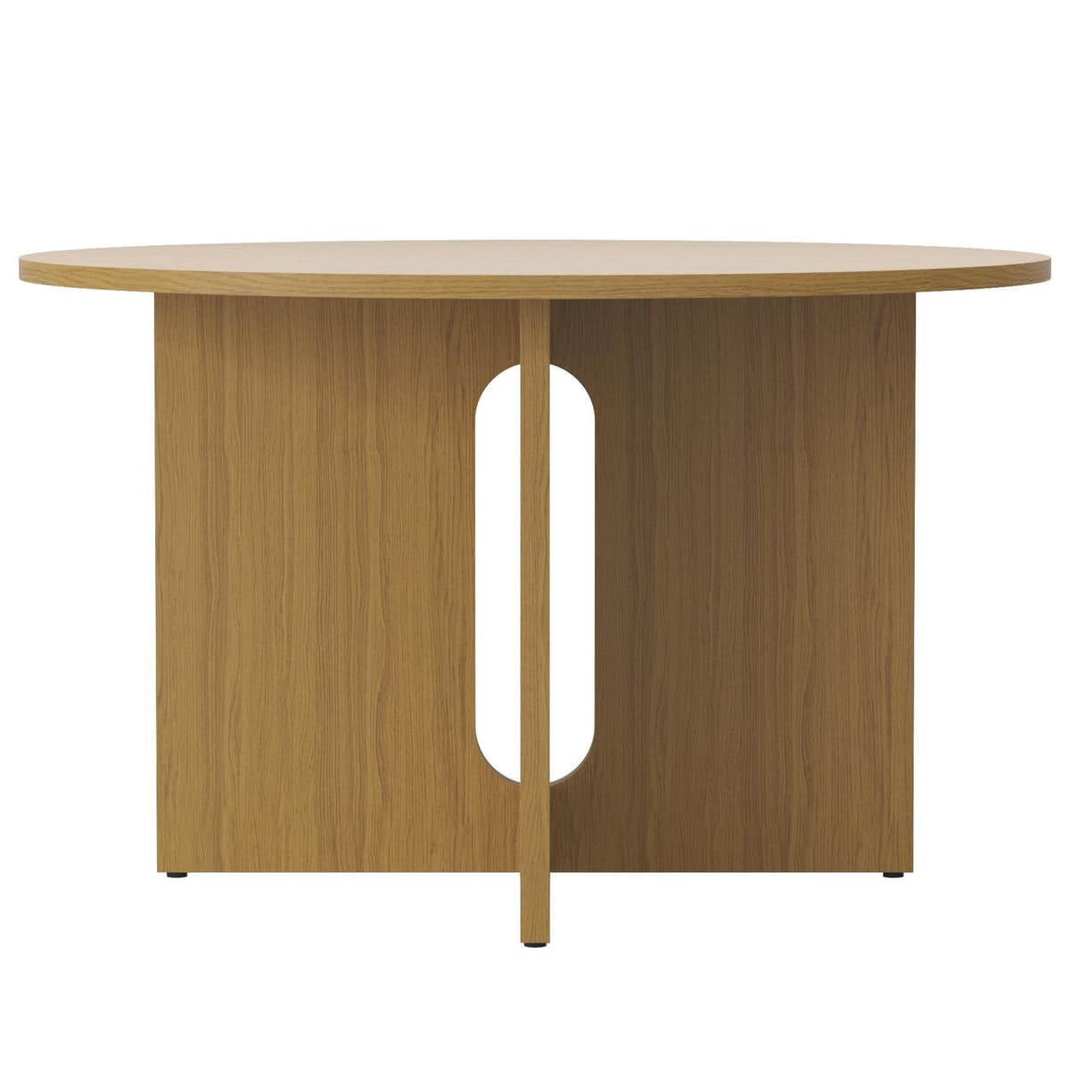 Audo Copenhagen Androgyne EettafelØ120 Naturel Eiken