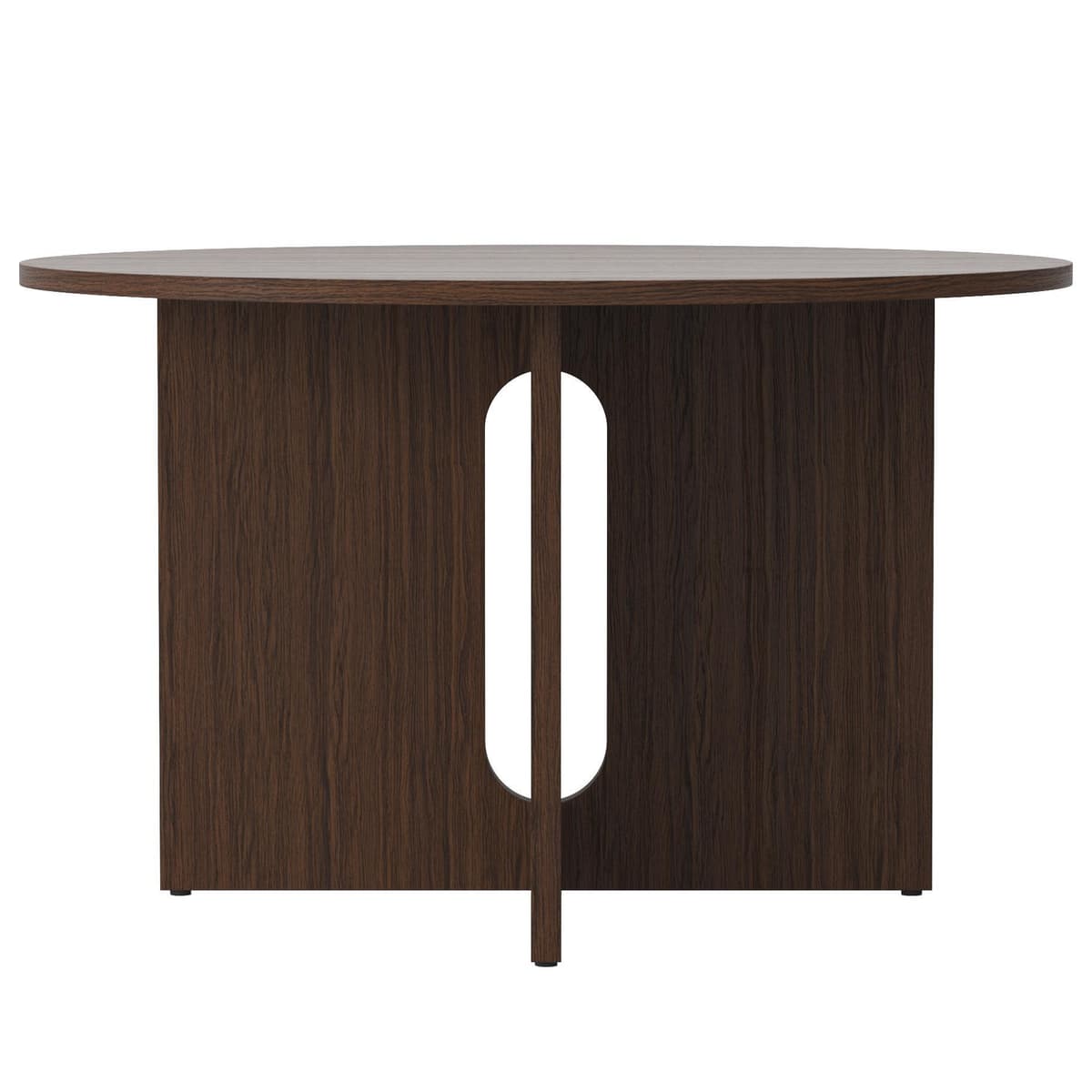 Audo Copenhagen Androgyne EettafelØ120 Donker Eiken