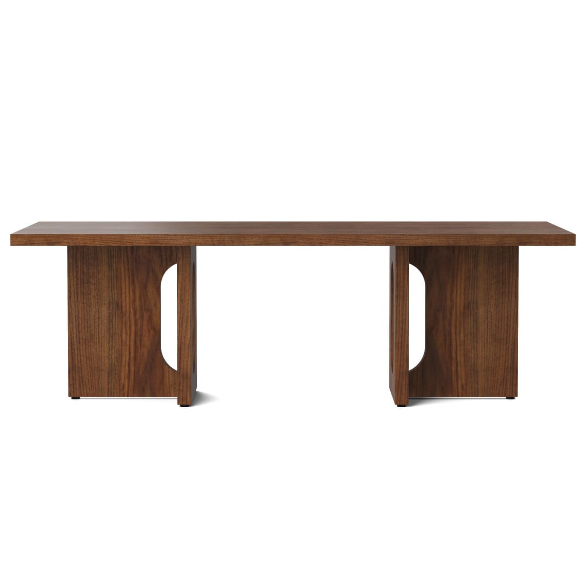 Audo Copenhagen Androgyne Salontafel 120x45 Walnoot