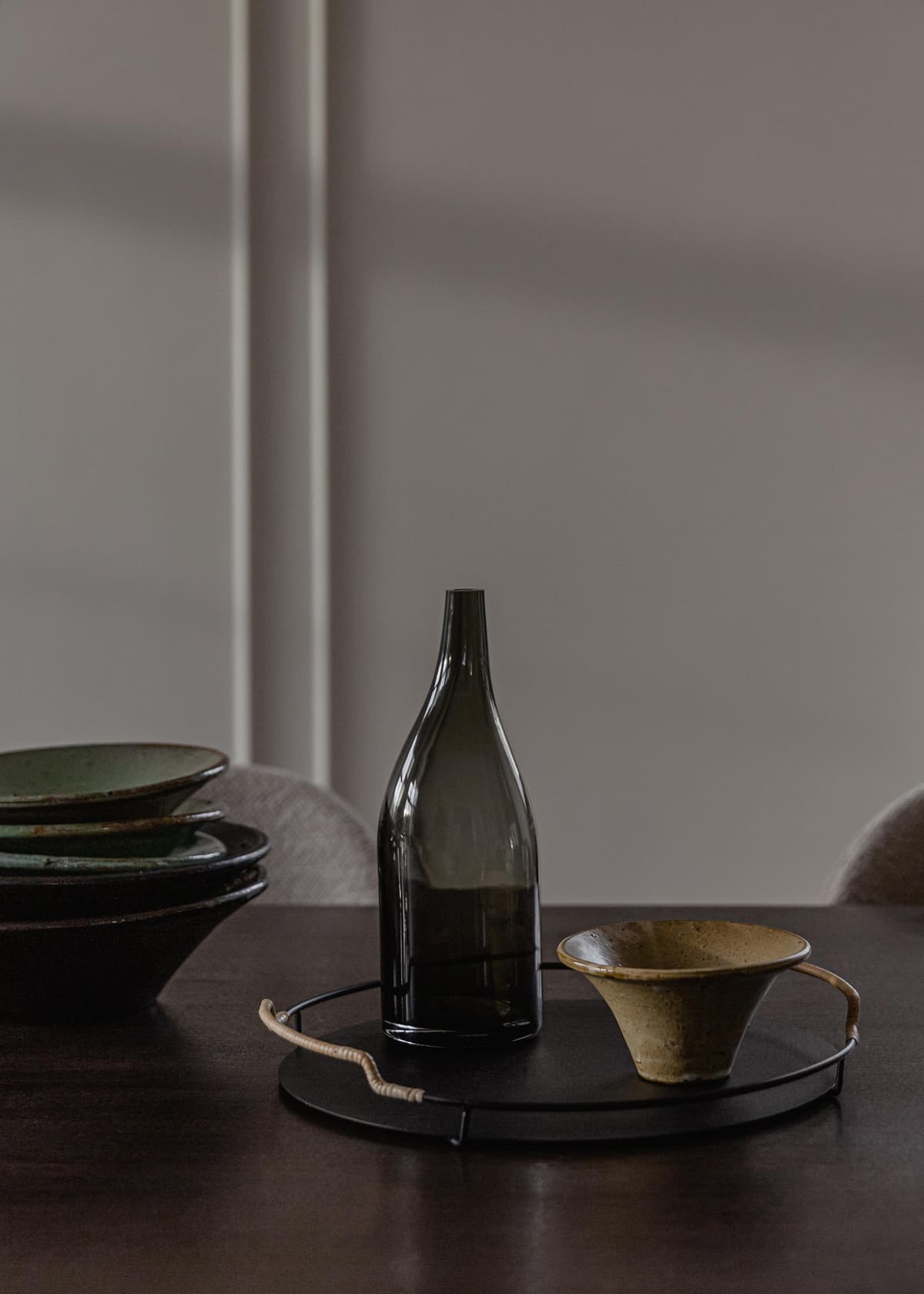 Audo Copenhagen Balcony DienbladØ36,5 Zwart thumbnail 2