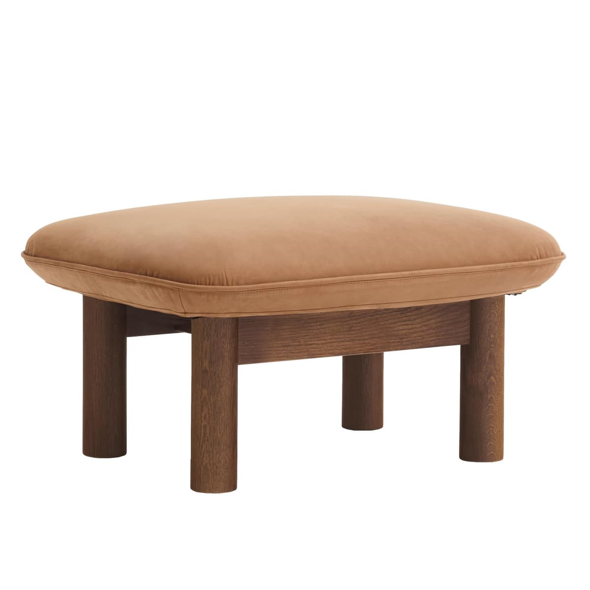 Audo Copenhagen Brasilia Voetenbank Donker Eiken Dunes Camel 2004