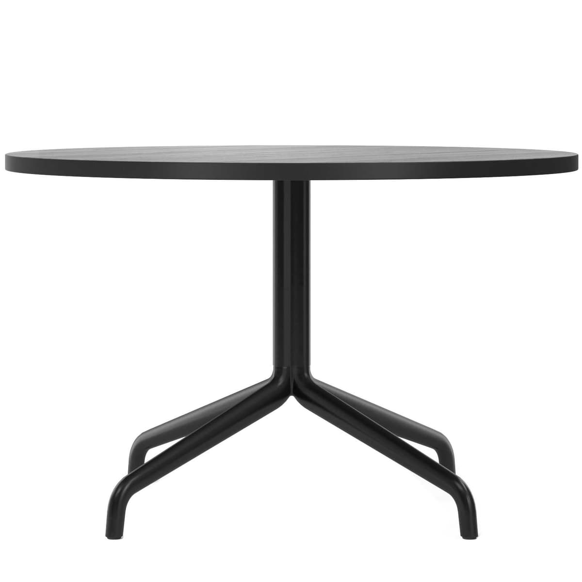 Audo Copenhagen Harbour Column SalontafelØ80 Zwart Eiken