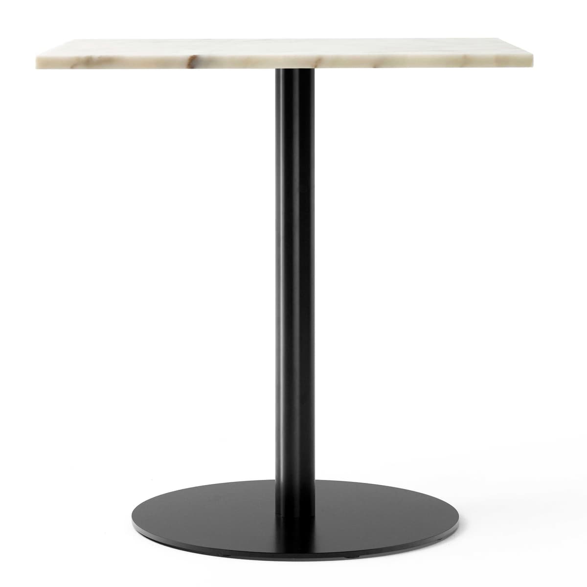 Audo Copenhagen Harbour Column Tafel 60x70 Wit Estremoz Marmer