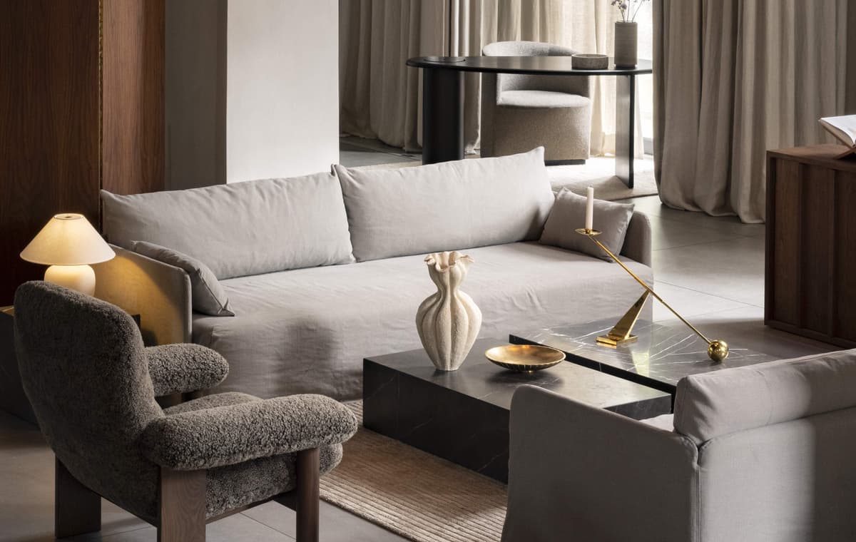 Audo Copenhagen Interconnect Kandelaar Gepolijst Messing thumbnail 4