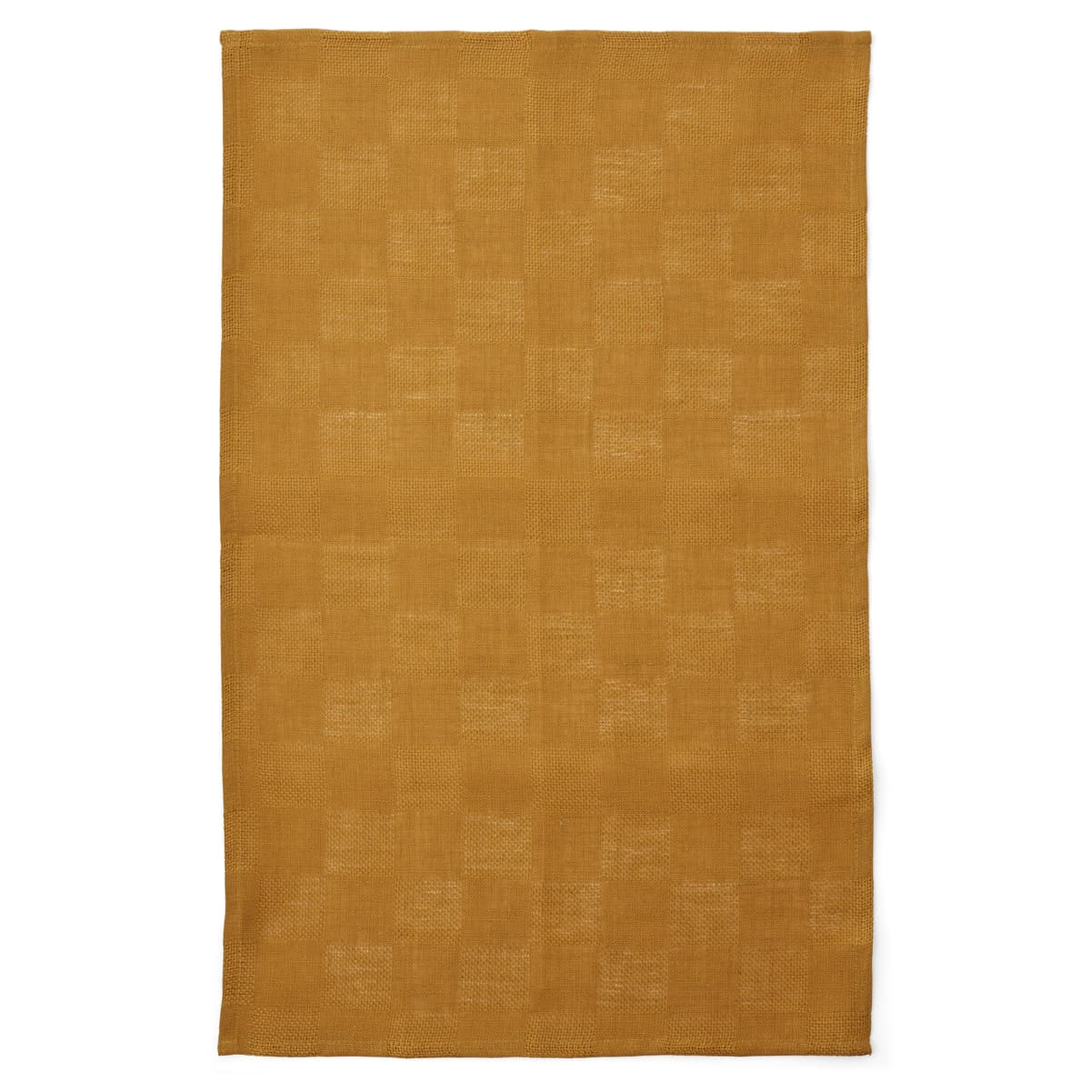 Audo Copenhagen Papilio Theedoek Set Van 2 Ochre/wit