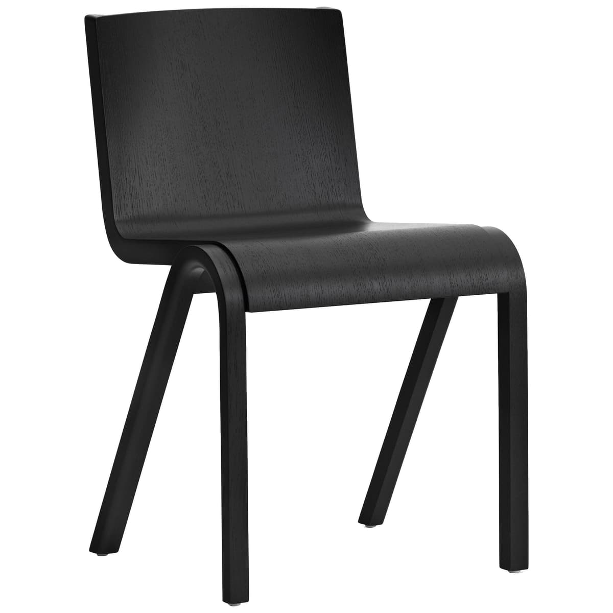 Audo Copenhagen Ready Eetkamerstoel Zwart Gelakt Eiken