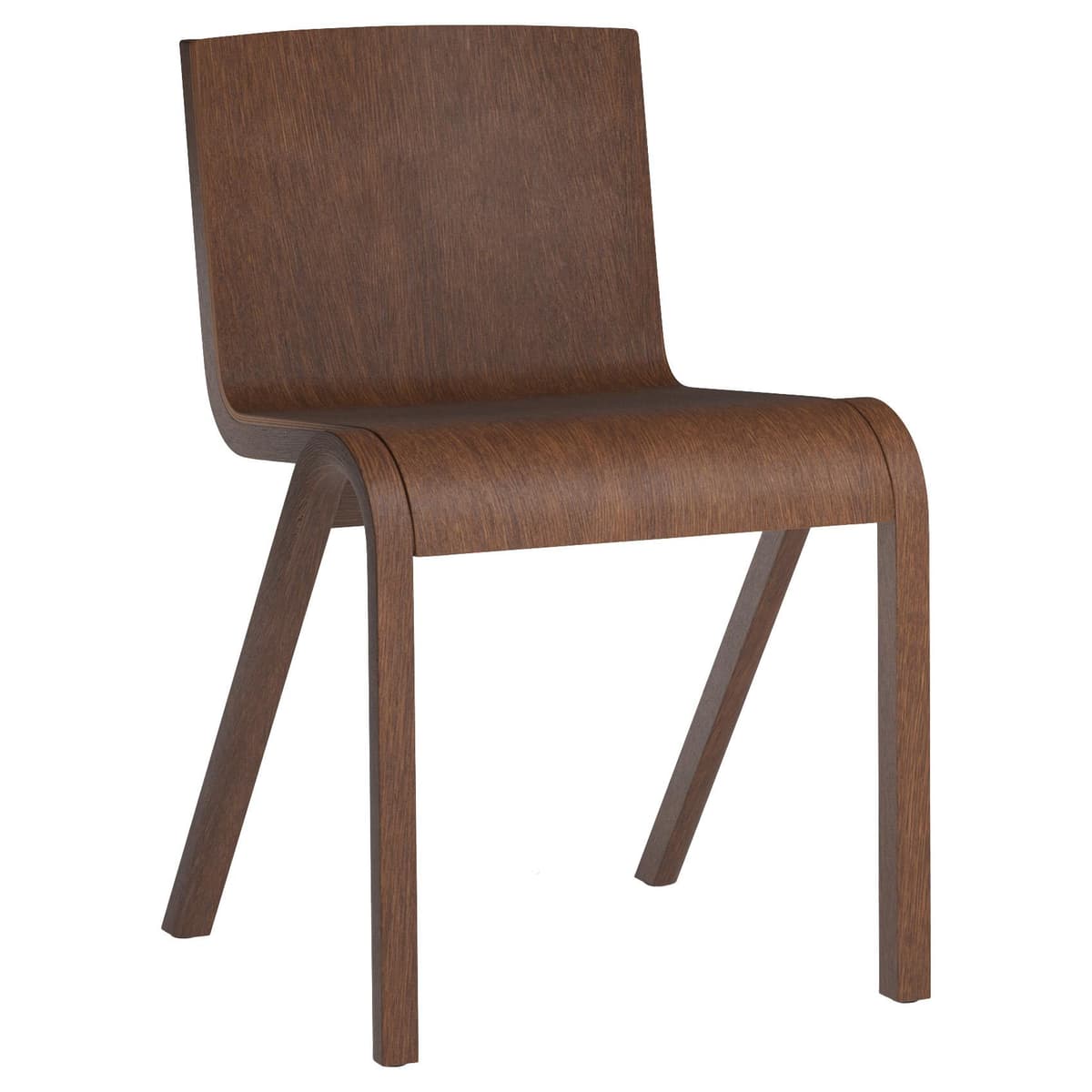 Audo Copenhagen Ready Eetkamerstoel Rood Gebeitst Eiken