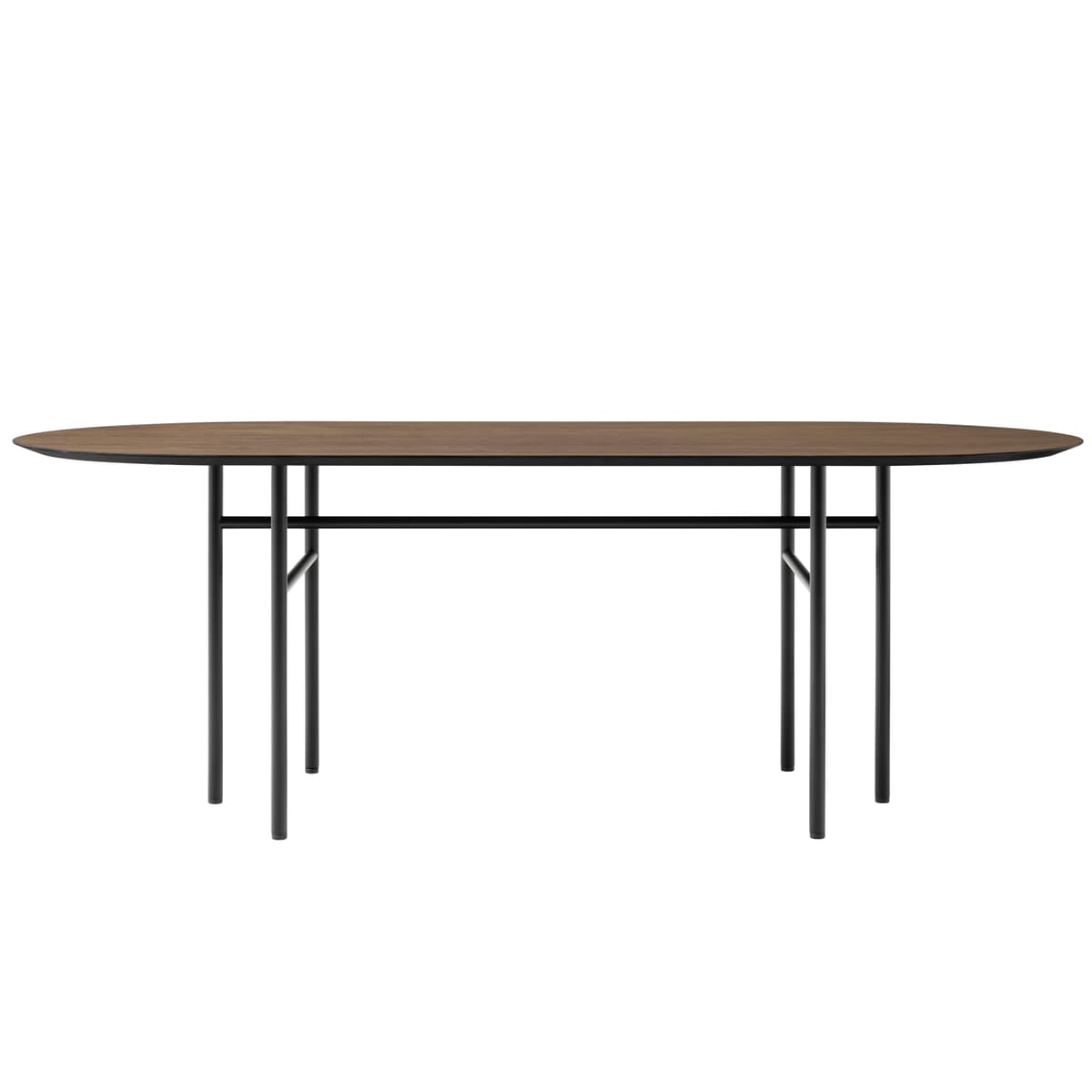 Audo Copenhagen Snaregade Oval Tafel 210x95 Donker Eiken