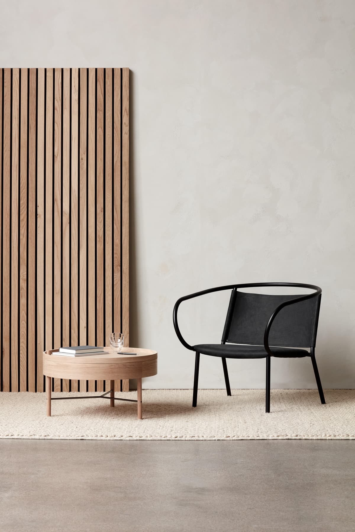 Audo Copenhagen Turning Salontafel Wit Eiken/chroom thumbnail 2