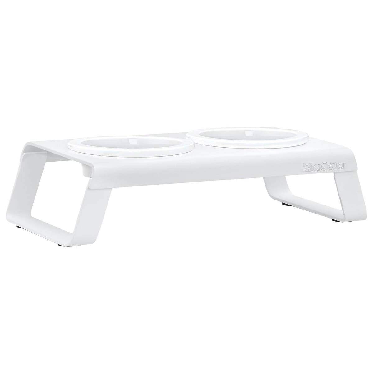 MiaCara Desco Kattenvoerbak Porselein Wit
