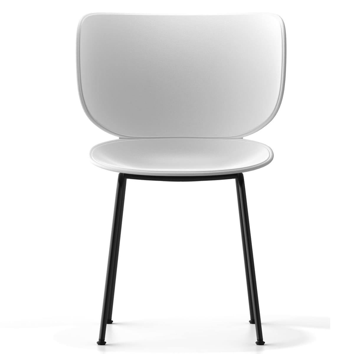 Moooi Hana Eetkamerstoel Set Van 2 Zwart Onderstel White