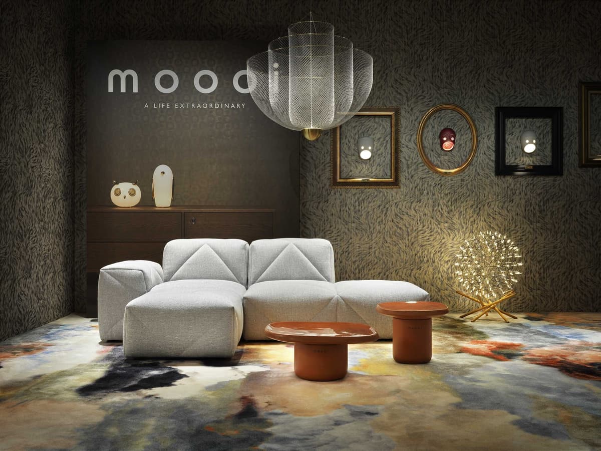 Moooi Obon Square Low Bijzettafel Terracotta thumbnail 3