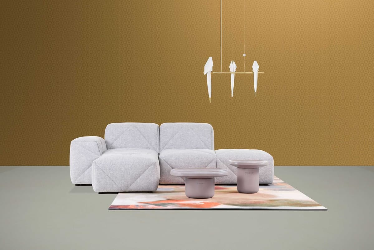 Moooi Obon Square Low Bijzettafel Terracotta thumbnail 2