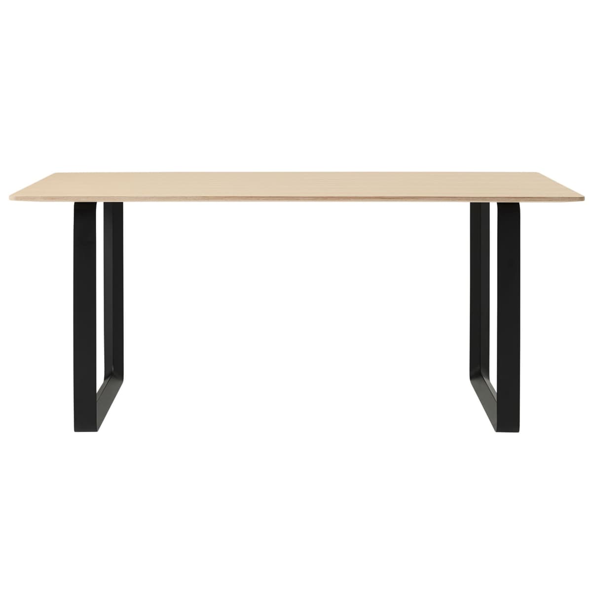 Muuto 70/70 Oak Tafel 170x85 Eiken/zwart