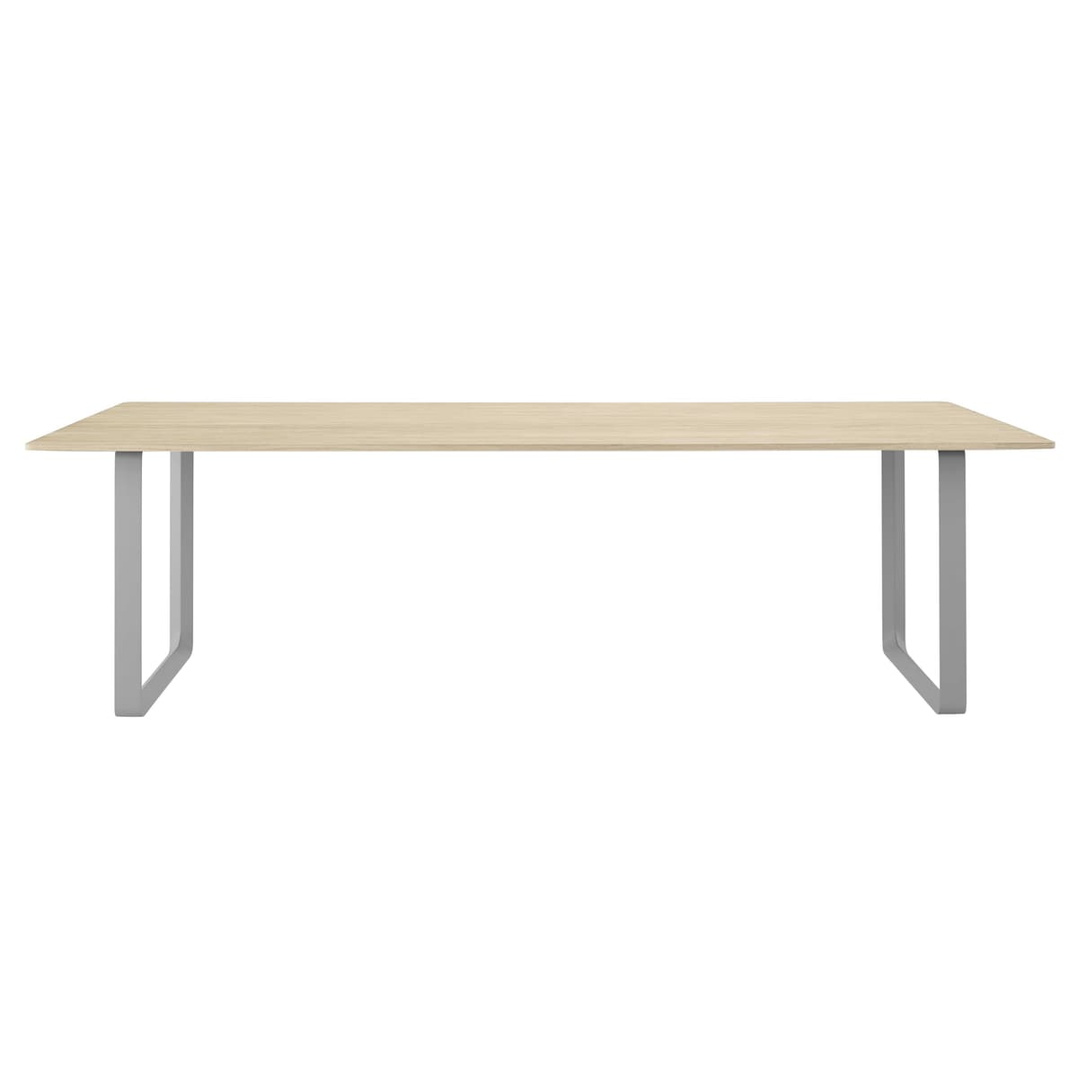 Muuto 70/70 Solid Oak Tafel 255x108 Grijs