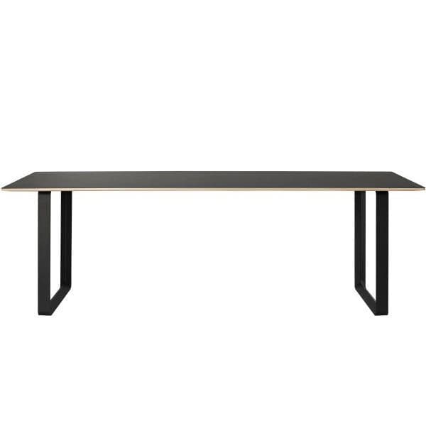 Muuto 70/70 Tafel Zwart 225 Cm