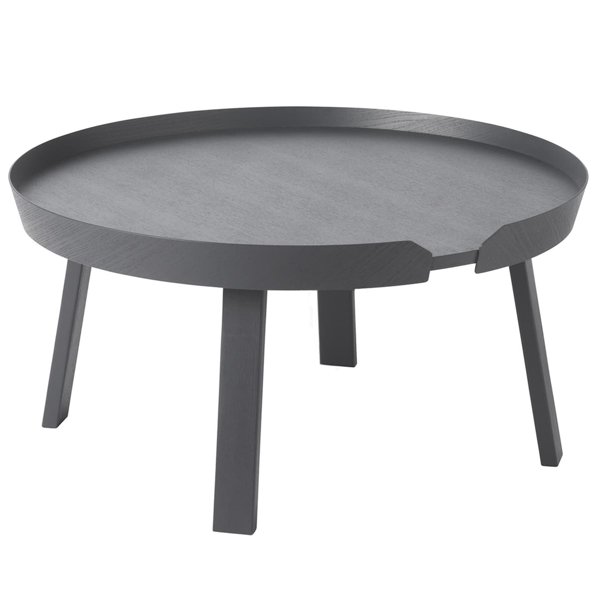 Muuto Around Coffee Salontafel Large 72 Antraciet