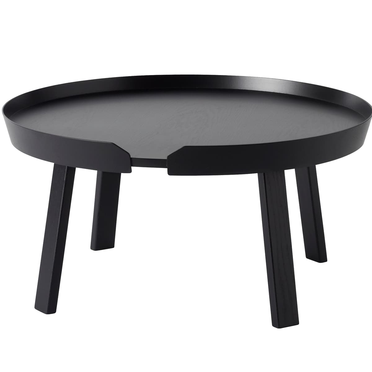 Muuto Around Coffee Salontafel Large 72 Zwart