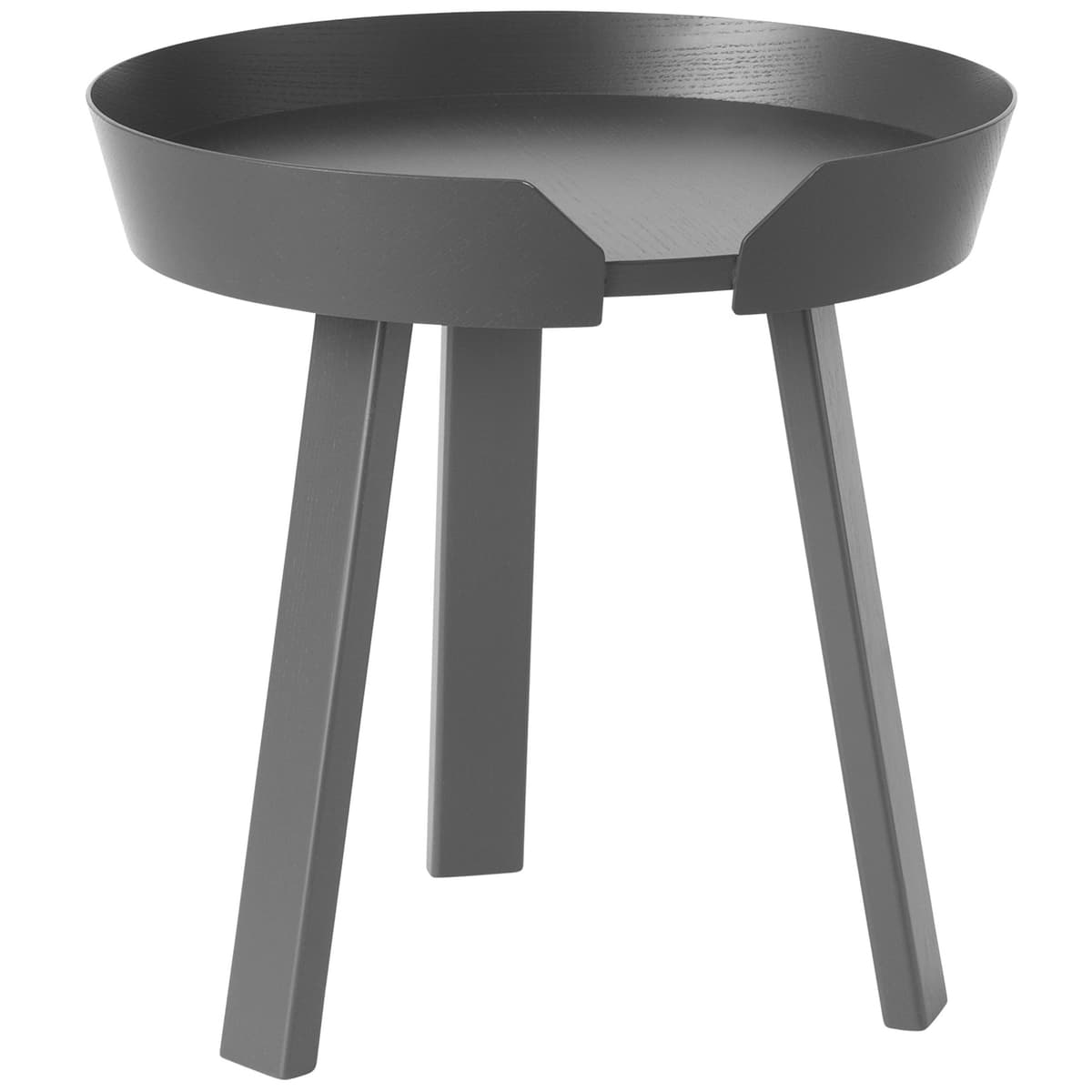Muuto Around Coffee Bijzettafel Small 45 Antraciet