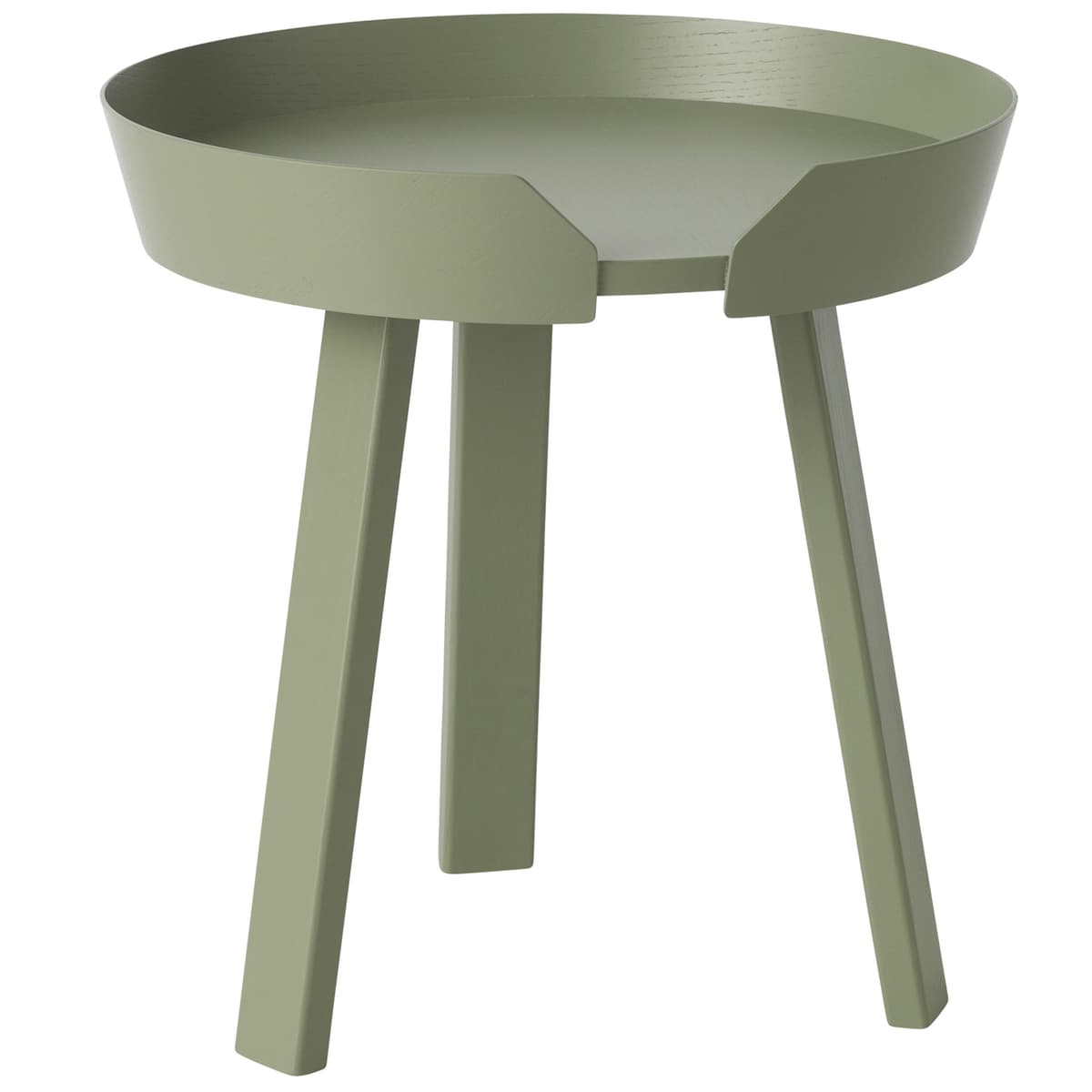 Muuto Around Coffee Bijzettafel Small 45 Dusty Green