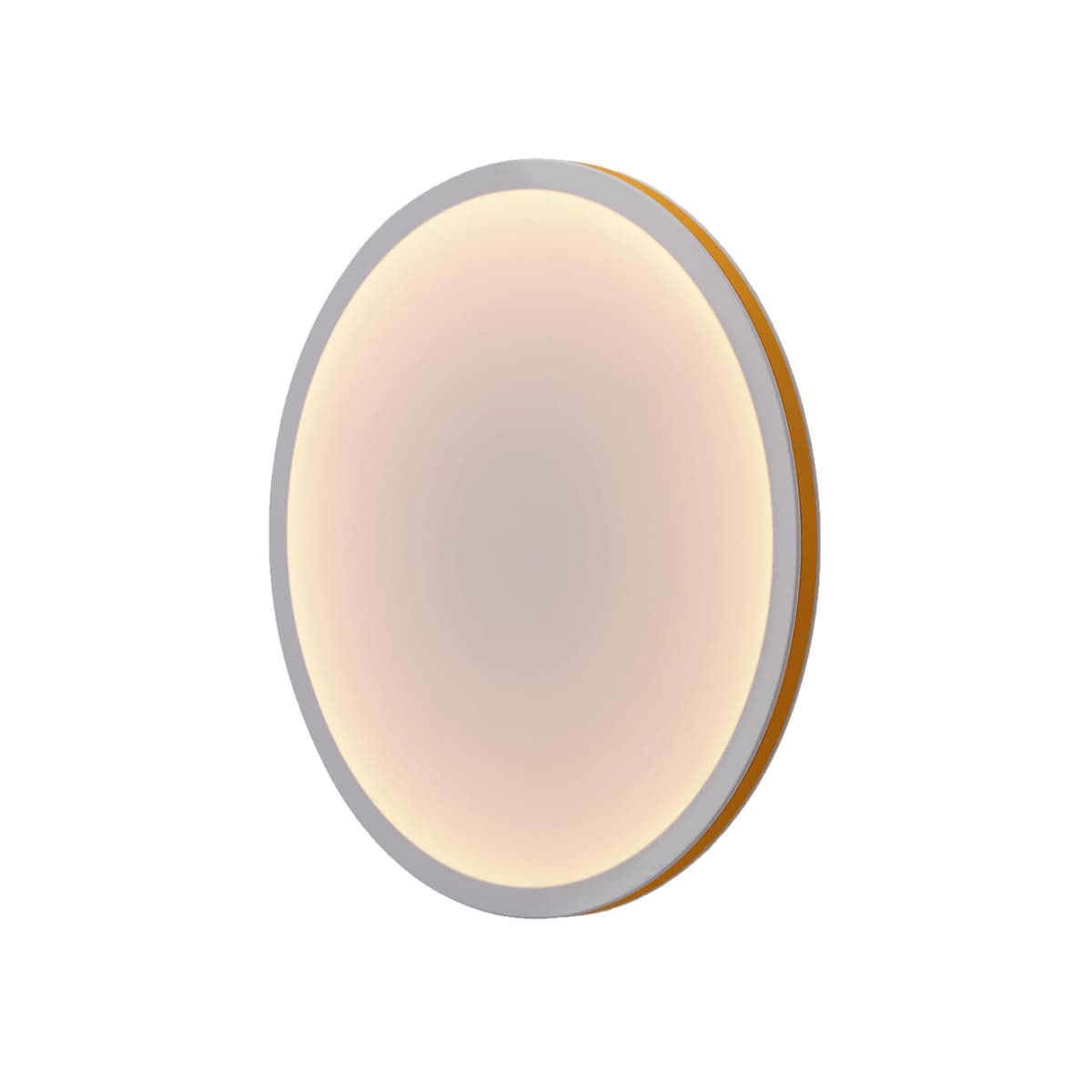 Muuto Calm WandlampØ50 Wit/oranje