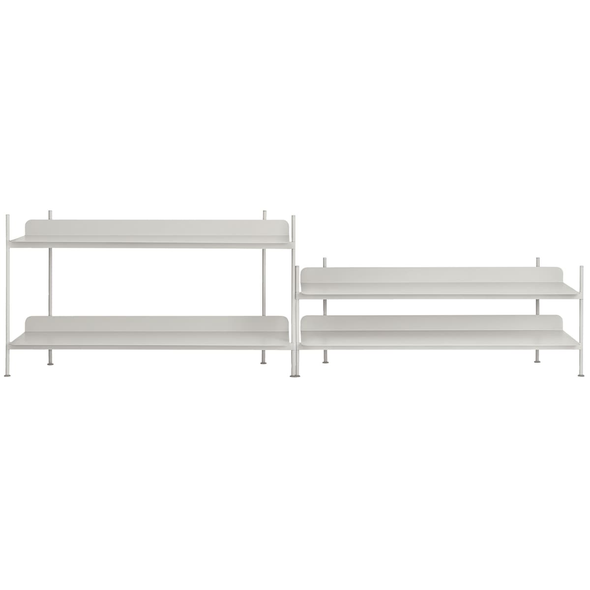 Muuto Compile 5 Stellingkast Grijs