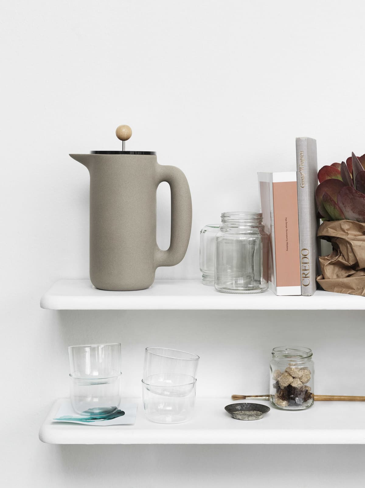 Muuto Corky Glas Set Van 4 Low Grey thumbnail 4