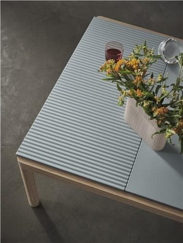 Muuto Couple Salontafel 120x84 Wavy Eiken Taupe thumbnail 2