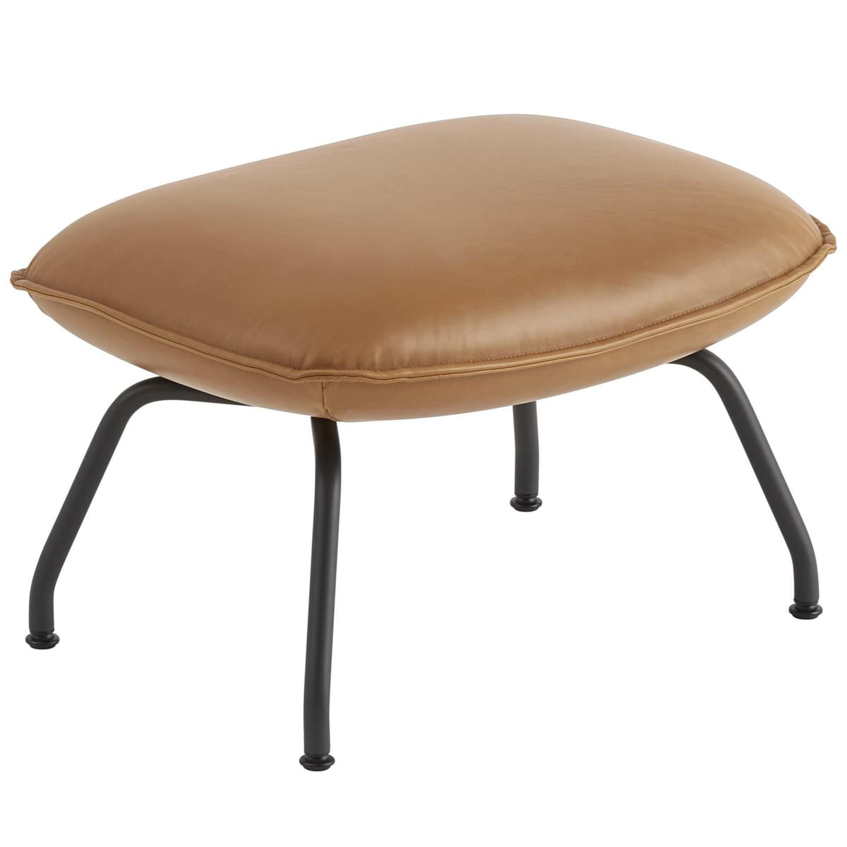 Muuto Doze Ottoman Refine Leder Cognac