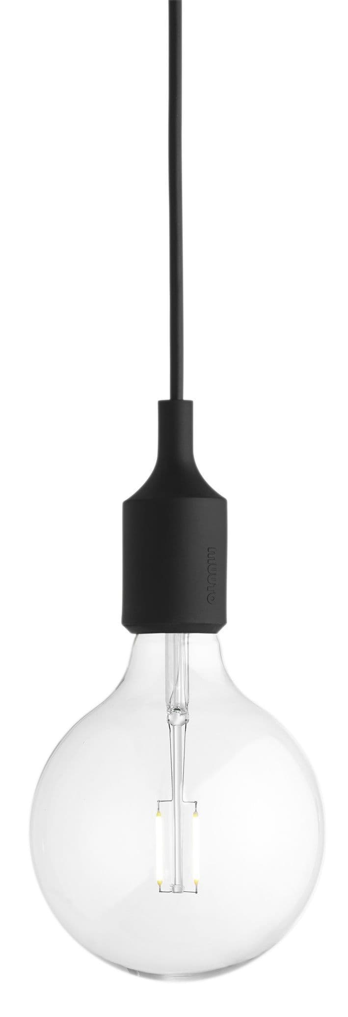 Muuto E27 Hanglamp LED Black