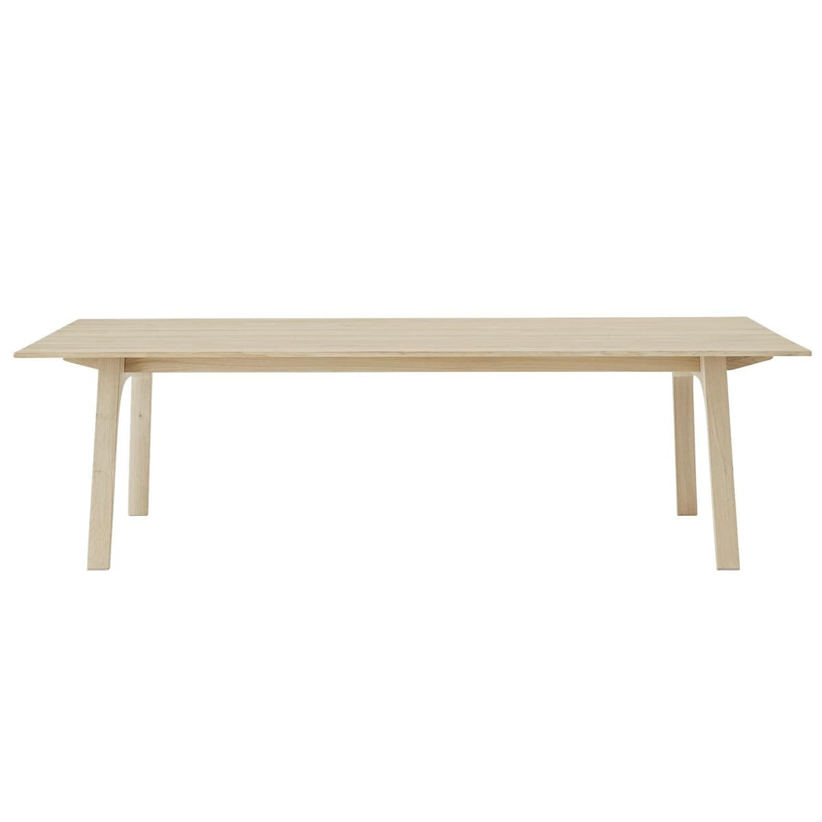 Muuto Earnest Uitschuifbare Eettafel 260x100 Licht Eiken