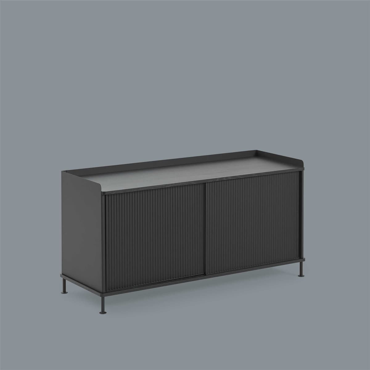 Muuto Enfold Low Dressoir Zwart thumbnail 4