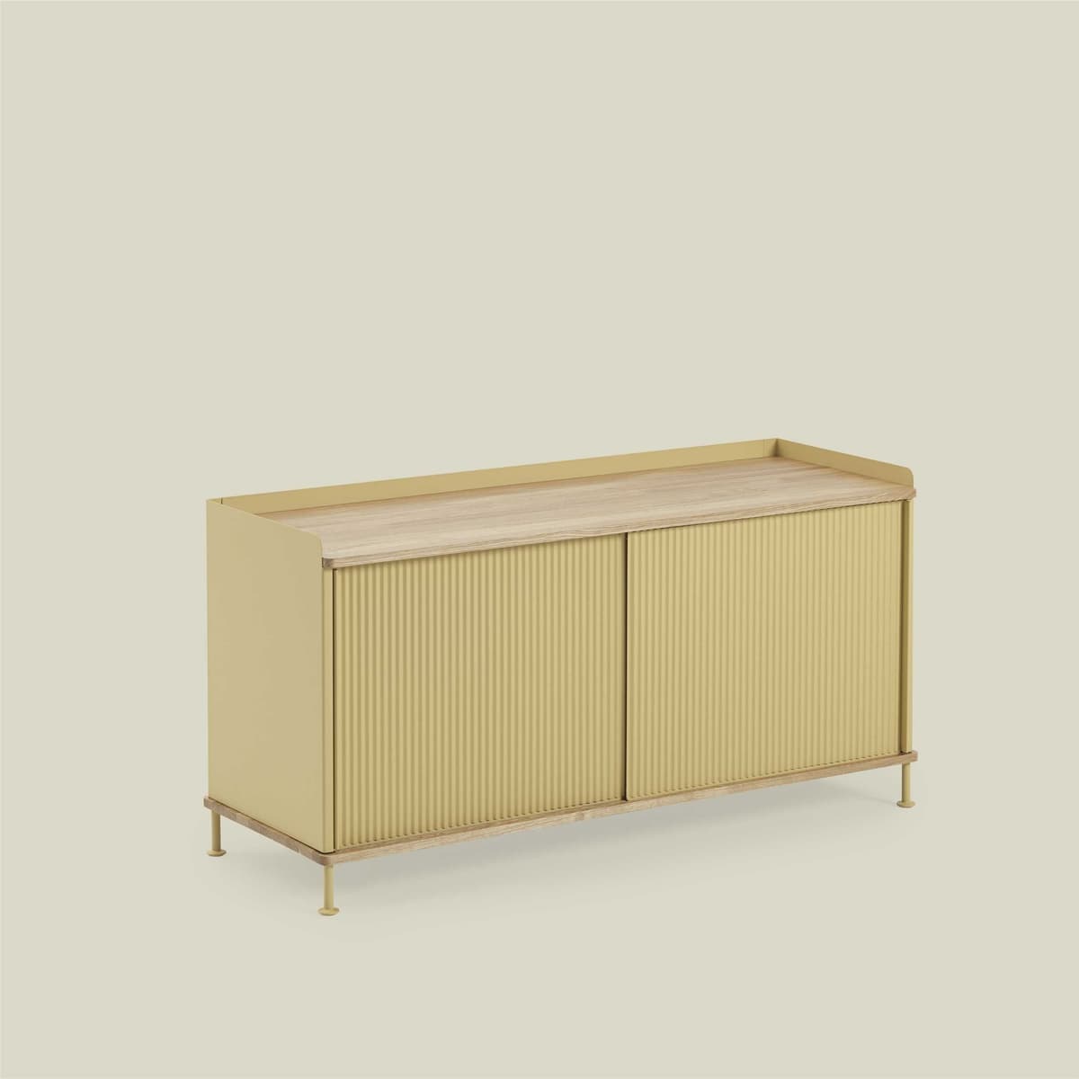 Muuto Enfold Low Dressoir Zwart thumbnail 3