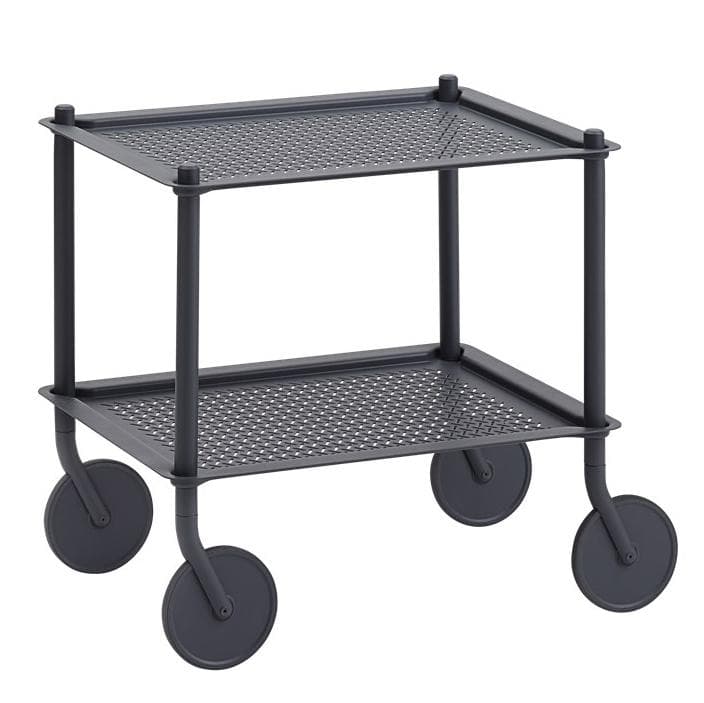 Muuto Flow Trolley 2 Laags Blauw Grijs