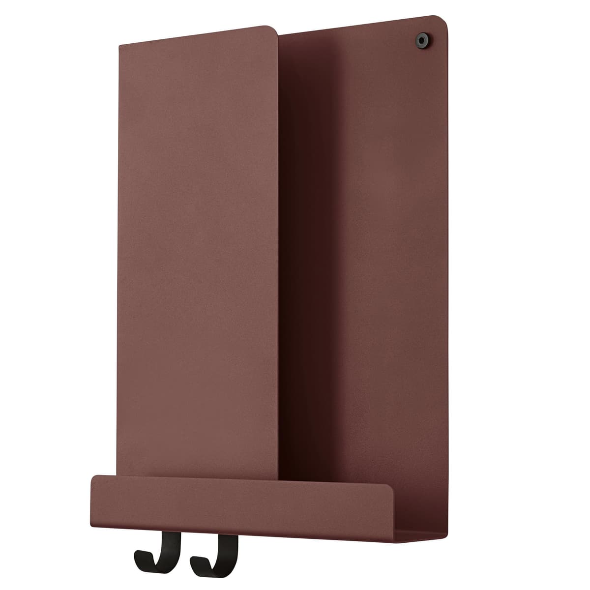 Muuto Folded Wandplank Hoog Diep Rood